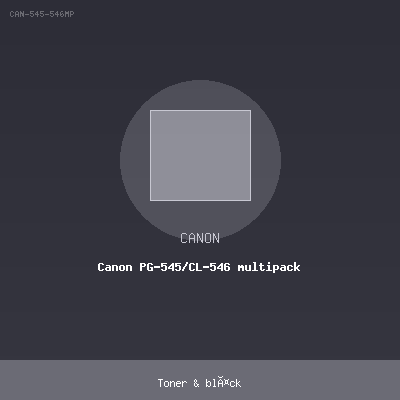 Canon PG-545/CL-546 multipack