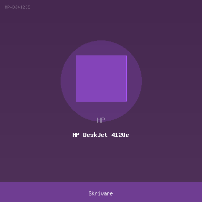 HP DeskJet 4120e