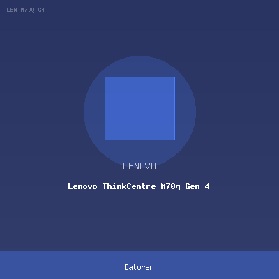 Lenovo ThinkCentre M70q Gen 4