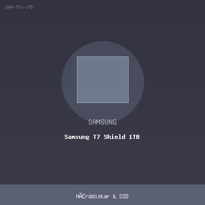 Samsung T7 Shield 1TB