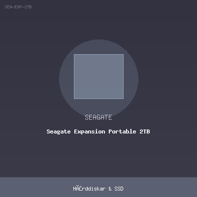 Seagate Expansion Portable 2TB